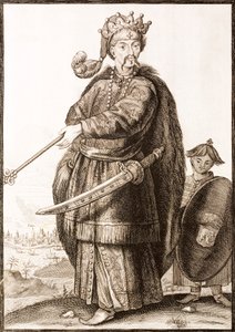 A King of Siam by European School