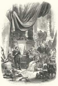 Albert and Isabella of Austria visiting the studio of Peter Paul Rubens by European School