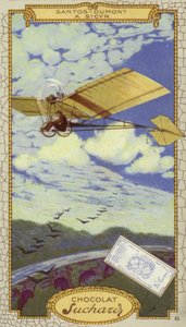 Alberto Santos-Dumont at St Cyr, France by European School