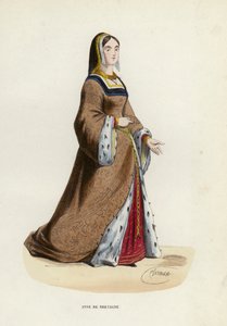 Anne of Brittany by European School