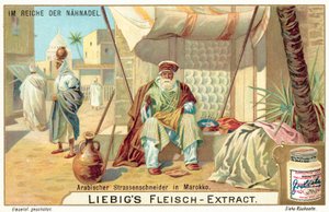 Arab Street Tailor in Morocco by European School