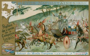 Ascent of Mount Vergine