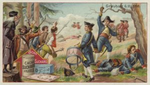 Battle of Grauholz, Switzerland, 6 March 1798 by European School