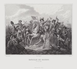 Battle of Rocroi by European School
