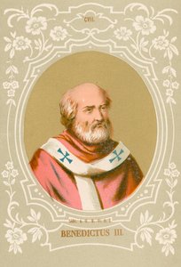 Benedictus III by European School
