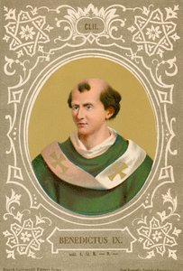 Benedictus IX by European School