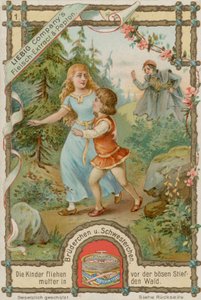Brother and Sister Flee Their Stepmother by European School