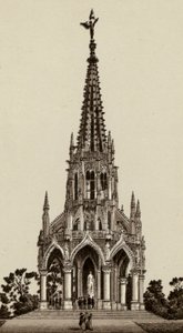 Brussels: The Monument of King Leopold I by European School