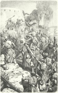 Capture of the Malakoff Redoubt during the Siege of Sevastopol, 8 September 1855 by European School