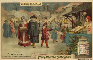 Christmas fair in a German city