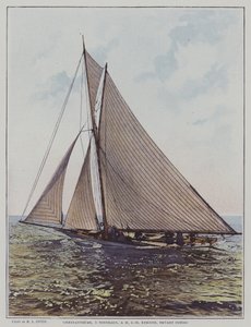 Chrysanthemum, 5 Tonne Sailing Boat off Pornic, Brittany by European School