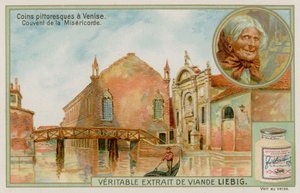 Church of the Abbey of Misericordia from the Canal by European School