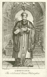 Confucius, the celebrated Chinese Philosopher by European School