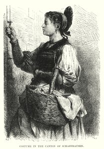 Costume in the Canton of Schaffhausen by European School