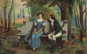 Couple on a Bench