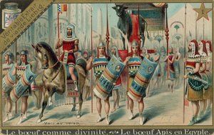 Cows in Ancient Egypt by European School