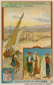 Crete: The City of Chania and Typical Cretans by European School