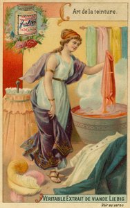Dyeing by European School