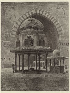 Egypt - Interior of the Mosque of Sultan Hassan