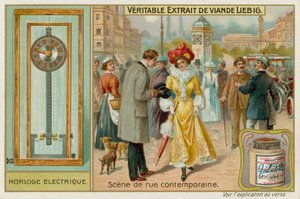 Electric Clock by European School