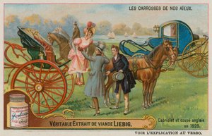 English Convertible and Coupe Coaches in 1828