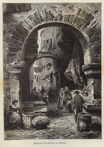 Entrance of the Ghetto, in Rome by European School