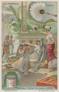 Fans in Ancient Egypt by European School