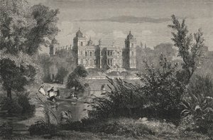 Ferrieres, to Baroness Rothschild (engraving) by European School
