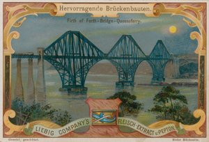 Forth Bridge over the Firth of Forth, Scotland