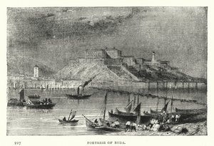 Fortress of Buda by European School