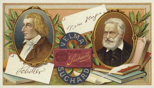 Friedrich Schiller and Victor Hugo