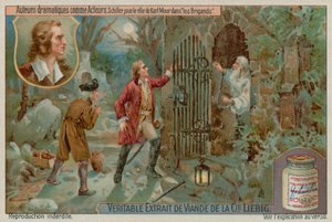 Friedrich Schiller in The Robbers by European School