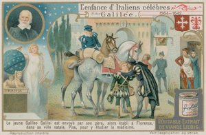 Galileo Galilei is Sent to Pisa to Study Medicine