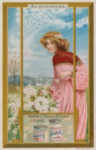 Girl in Pink Dress by European School