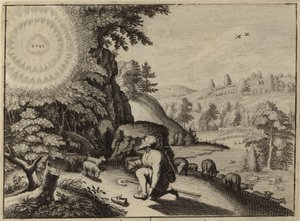 God Appearing to Moses in the Burning Bush