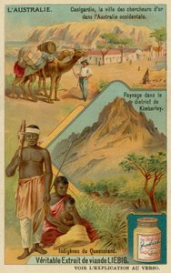 Goldrush Town Coolgardie, the Countryside Around Kimberley and Aborigines from Queensland