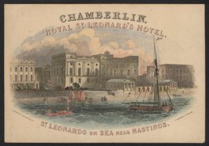 Hotel Trade Card by European School