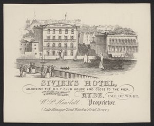Hotel Trade Card by European School