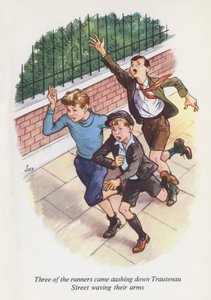 Illustration for Emil and the Detectives