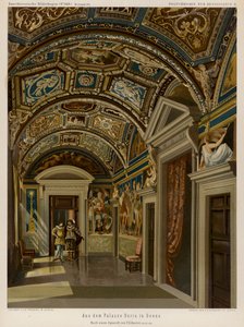 Interior of the Palazzo Doria, Genoa, Italy by European School