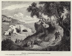 Italy, Israelite Catacombs near Venosa