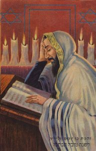 Jewish Man Reading