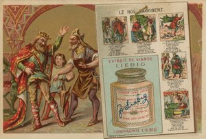 King Dagobert by European School