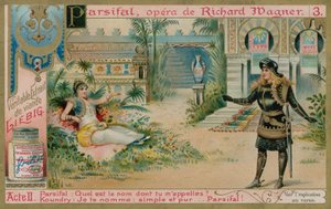 Kundry and Parsifal by European School