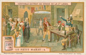 Le Petit Marat, Liebig Card, Early 20th Century by European School