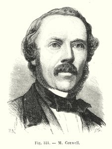 M Coxwell (engraving) by European School