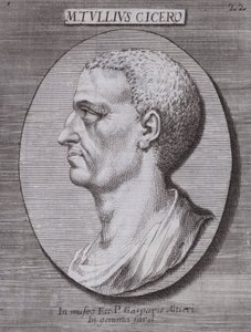 Marcus Tullius Cicero, Roman philosopher, politician, scholar and orator by European School