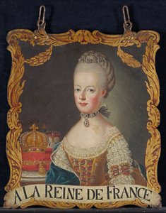 Marie Antoinette sign, after 1774 by European School