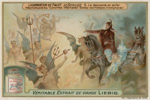Mephistopheles Arrives in Hell with Faust