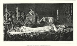 Michelangelo honouring the dead body of Vittoria Colonna by European School